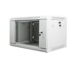 Lanberg rack cabinet 19" wall-mount 6U / 600x450 for self-assembly (flat pack), grey