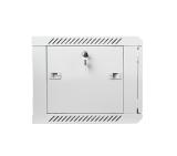 Lanberg rack cabinet 19" wall-mount 6U / 600x450 for self-assembly (flat pack), grey