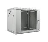 Lanberg rack cabinet 19" wall-mount 9U / 600x450 for self-assembly (flat pack), grey