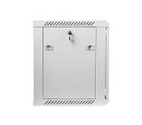 Lanberg rack cabinet 19" wall-mount 9U / 600x450 for self-assembly (flat pack), grey