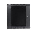 Lanberg rack cabinet 19'' wall-mount 12U / 600x450 for self-assembly (flat pack), black