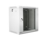 Lanberg rack cabinet 19" wall-mount 12U / 600x450 for self-assembly (flat pack), grey