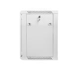 Lanberg rack cabinet 19" wall-mount 12U / 600x450 for self-assembly (flat pack), grey