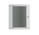 Lanberg rack cabinet 19" wall-mount 15U / 600x450 for self-assembly (flat pack), grey