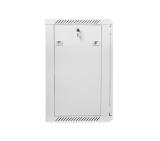Lanberg rack cabinet 19" wall-mount 15U / 600x450 for self-assembly (flat pack), grey