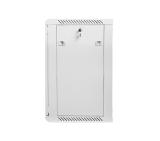 Lanberg rack cabinet 19" wall-mount 15U / 600x450 for self-assembly (flat pack), grey