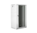 Lanberg rack cabinet 19" wall-mount 22U / 600x450 for self-assembly (flat pack), grey