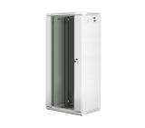 Lanberg rack cabinet 19" wall-mount 27U / 600x450 for self-assembly (flat pack), grey