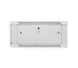 Lanberg rack cabinet 19" wall-mount 4U / 600x600 for self-assembly (flat pack), grey