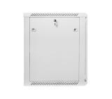 Lanberg rack cabinet 19" wall-mount 15U / 600x600 for self-assembly (flat pack), grey