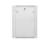 Lanberg rack cabinet 19" wall-mount 18U / 600x600 for self-assembly (flat pack), grey