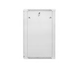 Lanberg rack cabinet 19" wall-mount 22U / 600x600 for self-assembly (flat pack), grey
