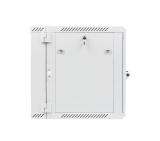 Lanberg rack cabinet 19" double-section wall-mount 12U / 600x600 for self-assembly (flat pack), grey