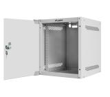 Lanberg rack cabinet 10" wall-mount 6U / 280x310 for self-assembly (flat pack), grey