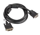 Lanberg DVI-D(M)(18+1)-> DVI-D(M)(18+1) cable 1.8m, single link, black