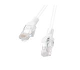 Lanberg patch cord CAT.5E 0.25m, white