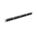 Lanberg patch panel 24 port 1U CAT.6, grey