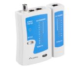 Lanberg cable tester for RJ-45, RJ-12, RJ-11, coaxial