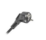 Lanberg power distribution unit (PDU) 19"1U 16A 7 SOCKETS 2M, black