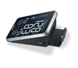 Beurer BM 58 upper arm blood pressure monitor, Touch sensor buttons, XL display, PC interface/USB cable include, 2 x 60 memory spaces, Risk indicator, Arrhythmia detection