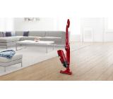 Bosch BBHF214R, Cordless Handstick Vacuum Cleaner, 2 in 1 Readyy'y, Series 2, 14.4V, Red