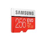Samsung 256GB micro SD Card EVO+ with Adapter, Class10, Read 100MB/s - Write 90MB/s