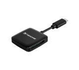 Transcend SD/microSD Card Reader, USB 3.2 Gen 1, Black, Type C
