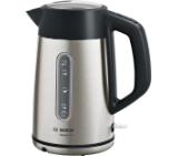 Bosch TWK4P440, Kettle, DesignLine, 2000-2400 W, 1.7 l,  OneCup function, Stainless steel