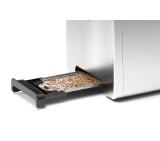 Bosch TAT3P420, Compact toaster,DesignLine,Stainless steel, 820-970 W, Auto power off, Defrost and warm setting, Lifting high