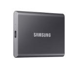 Samsung Portable SSD T7 500GB, USB 3.2, Read 1050 MB/s Write 1000 MB/s, Titan Gray