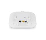ZyXEL WAX610D, Single Pack 802.11ax, 2x2 Dual Optimized Antenna exclude Power Adaptor, -1 year NCC Pro Pack license bundled, Multigig Port, EU and UK, Unified AP, ROHS