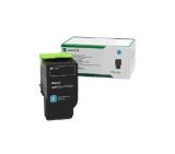 Lexmark 78C2XC0 CS/CX421, 52x, 62x Cyan Return Programme 5K Toner Cartridge