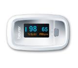 Beurer PO 30 pulse oximeter, Measurement of arterial oxygen saturation (SpO2) and heart rate (pulse), Colour display with 4 available views, Adjustable display brightness,Graphic pulse display, Medical device