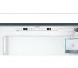 Bosch KIS87AFE0 SER6 BI fridge-freezer LowFrost, E, 177,2cm, 270l(209+61), 36dB, VitaFresh Plus, EasyAccess shelf, Vario Shelf, 2 cooling systems, display, flush-folding