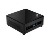 MSI CUBI 5 10M-009BEU, Barebone Mini-PC, Intel Core i3-10110U, 2.10 GHz, without RAM (0GB), 2x DDR4 2666MHz SO-DIMMs, up to 64GB, NO SSD, NO HDD, 802.11 AC, BT 5, NO OS, 65W, 124 X 124 X 53.7 mm, 0.55 kg, Black