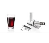 Bosch MFW3X15W, Meat mincer, CompactPower 2000 W, 2,5 kg/min, Fruit press, Sausage attachment, Reverse function, White