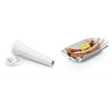 Bosch MFW3X15W, Meat mincer, CompactPower 2000 W, 2,5 kg/min, Fruit press, Sausage attachment, Reverse function, White