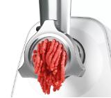 Bosch MFW2510W, Meat mincer, SmartPower Meat mincer from SmartPower range: 1500W, 1,7 kg/min, 2 sieves, 1 sausage horn, no reverse, white