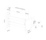 Neomounts Flat Screen Wall Mount (2 pivots & tiltable)