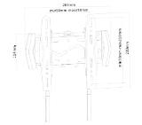 Neomounts Flat Screen Wall Mount (fixed, ultrathin)