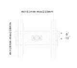 Neomounts Flat Screen Wall Mount (tiltable)