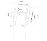 Neomounts Flat Screen Wall Mount (tiltable)