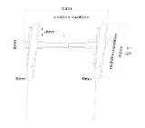 Neomounts Flat Screen Wall Mount (tiltable)