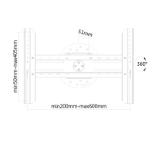Neomounts Flat Screen Wall Mount (fixed) Portrait/landscape mode