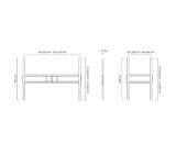 Neomounts Flat Screen Wall Mount - ideal for Large Format Displays (fixed) - 150 KG