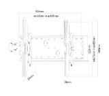 Neomounts Flat Screen Wall Mount (tiltable)