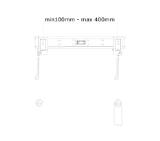 Neomounts Flat Screen Wall Mount (fixed, ultrathin)