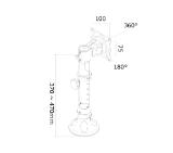 Neomounts Flat Screen Desk Mount (grommet)