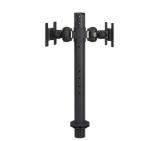 Neomounts Flat Screen Desk Mount (grommet) for 2 Monitor Screens
