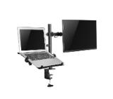 Neomounts Flat Screen & Notebook Desk Mount (clamp/grommet)